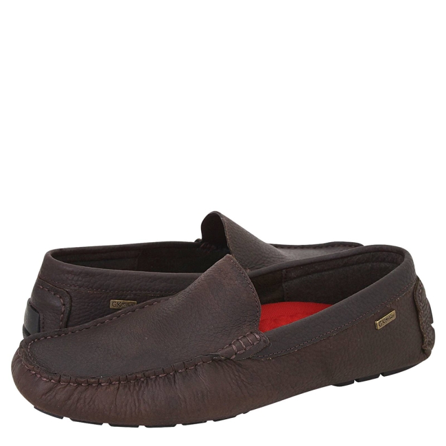 LEATHER MOCCASINES