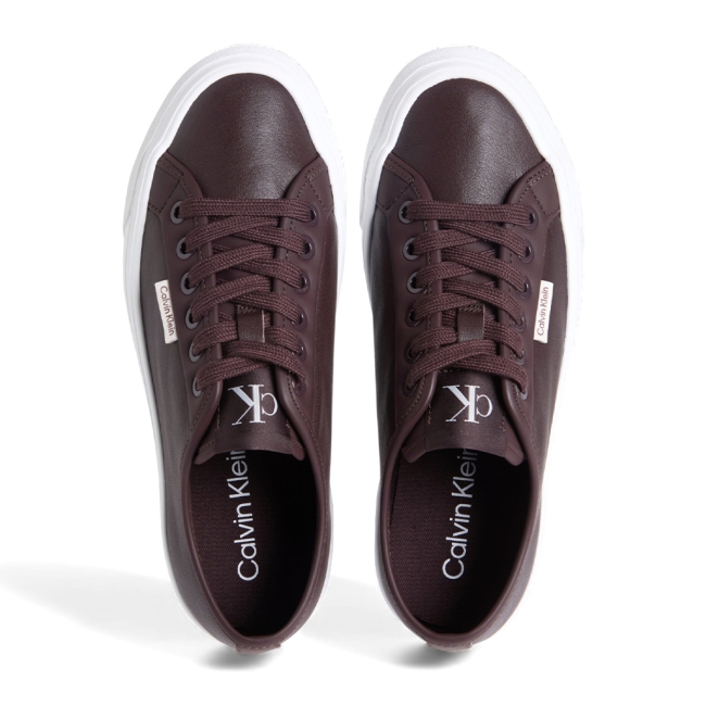 VULC FLATF LACE UP LTH CK