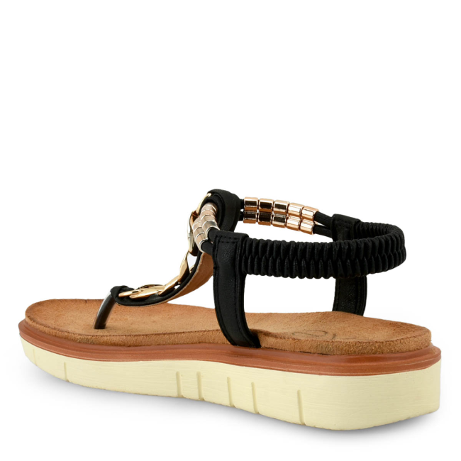 EXE FLAT SANDALS