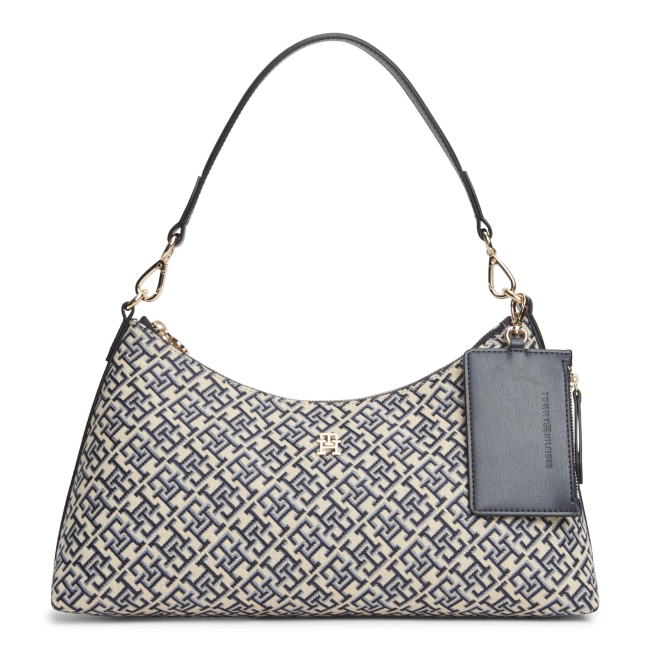 TH ICON SHOULDER BAG JACQUARD