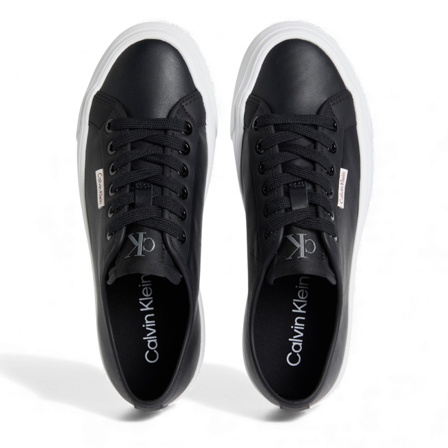 VULC FLATF LACE UP LTH CK