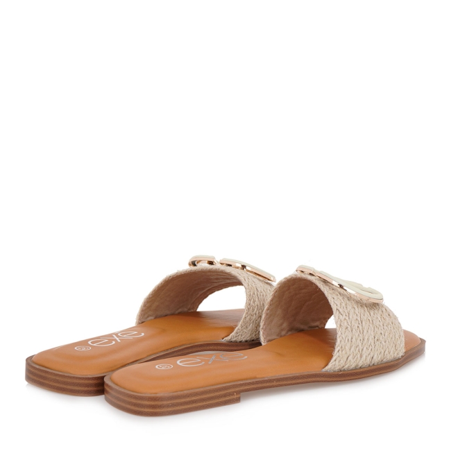 EXE FLAT SANDALS