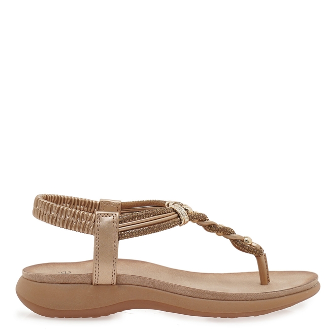 EXE FLAT SANDALS