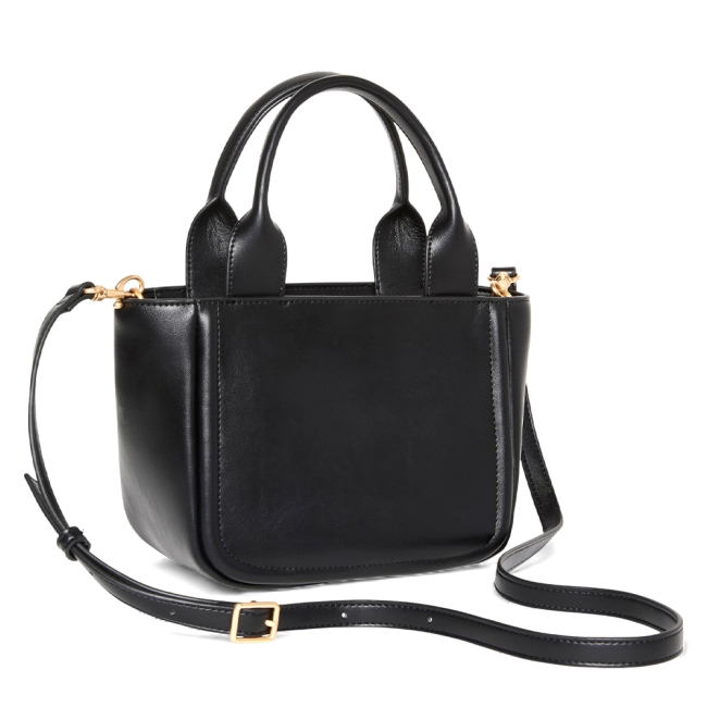 RAISED CK SMALL TOTE WITH STRA