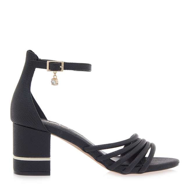 EXE HEELED SANDALS