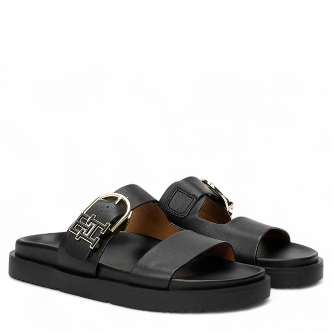 LEATHER SPORTY MULE