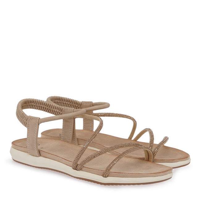 EXE FLAT SANDALS