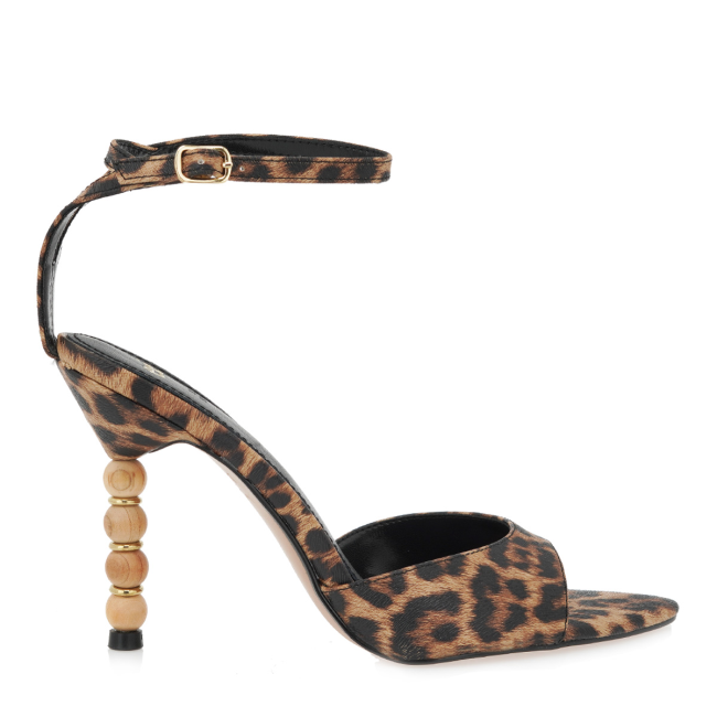 EXE HEELED SANDALS