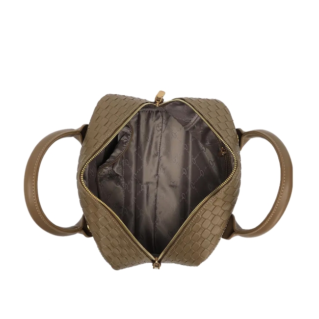 DOUBLE HANDLE HANDBAG