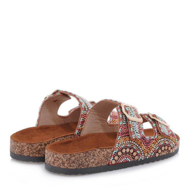 EXE FLAT SANDALS