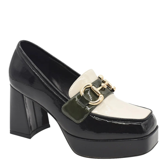 HEELED LOAFER