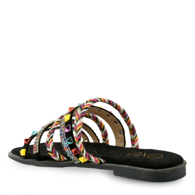 EXE FLAT SANDALS