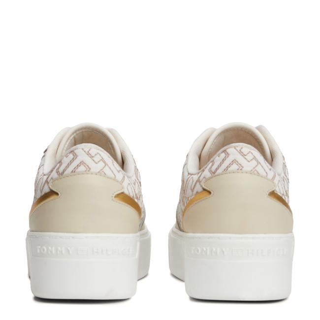 PLATFORM MONOGRAM SNEAKER