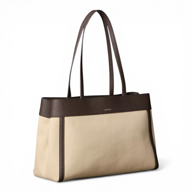 CK CANVAS MEDIUM TOTE