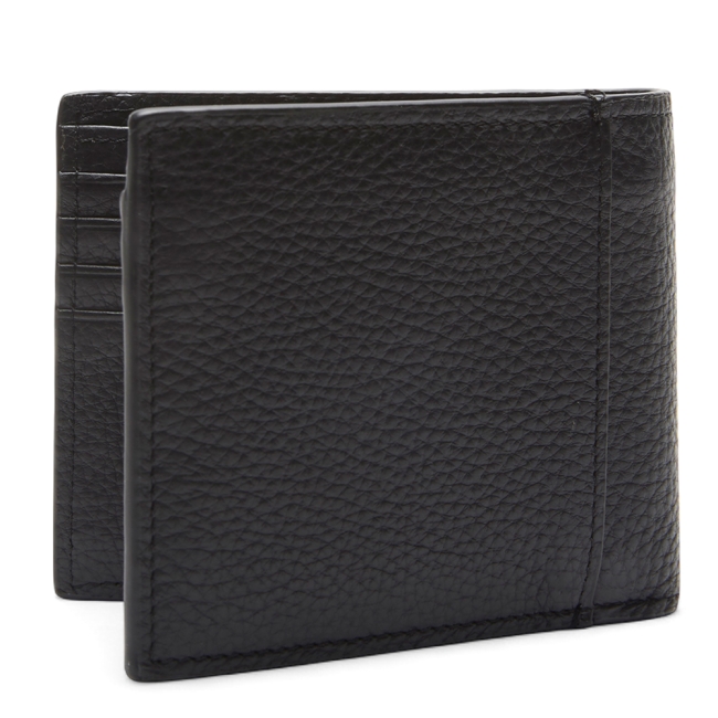 CK LEATHER BILLFOLD W ZIP COIN