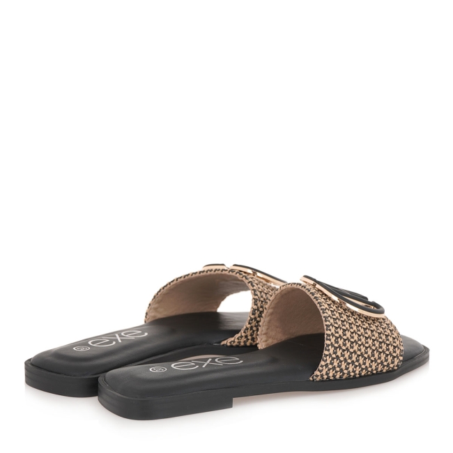 EXE FLAT SANDALS