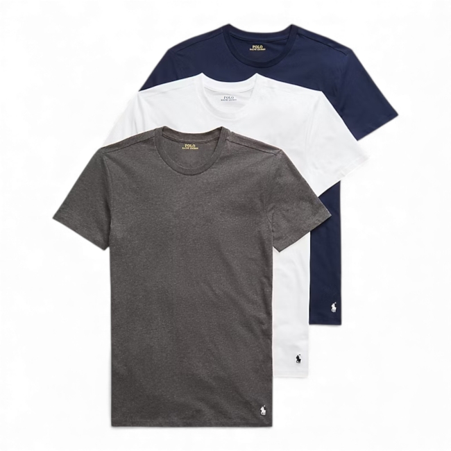 3 PACK CREW UNDERSHIRT