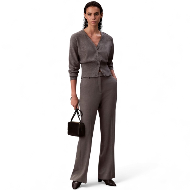 FOIL LOGO ELONGATED CAMERA BAG