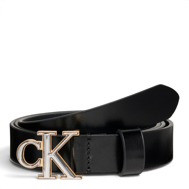 ROUND CK 2COLOR BUCKLE SMOOTH
