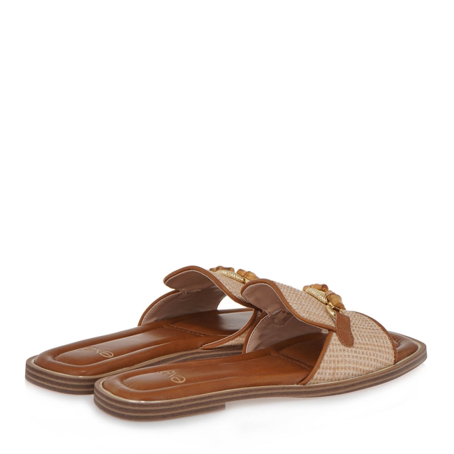 EXE FLAT SANDALS