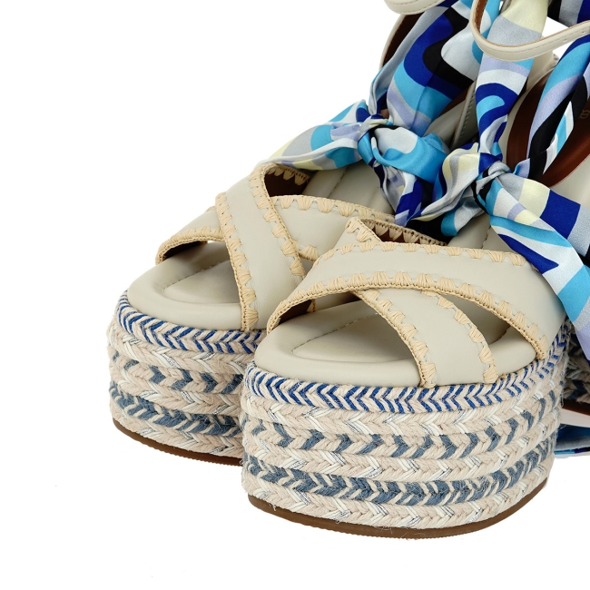 ALESSANDRA BRUNI HEELED SANDALS