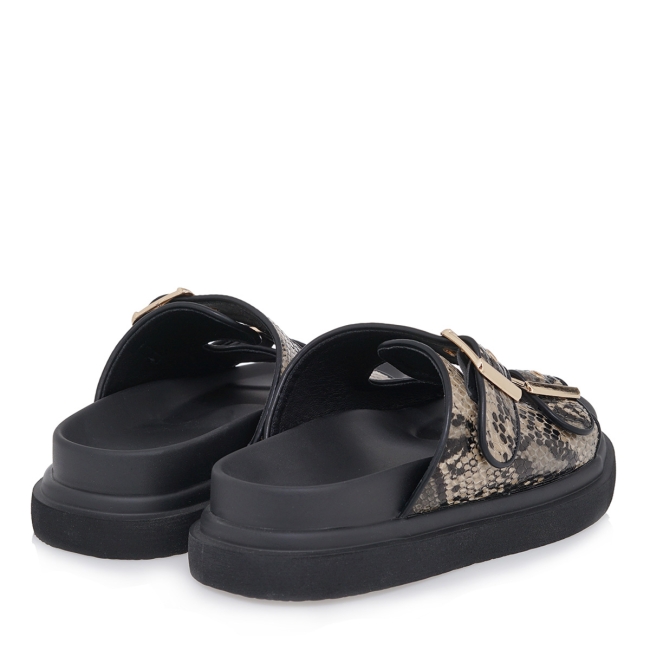EXE FLAT SANDALS