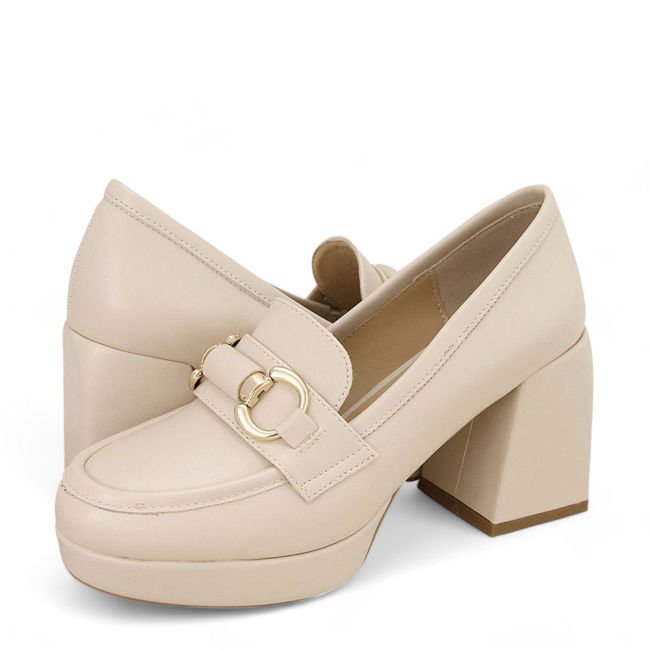 MORSHYN HEELED MOCCASINS