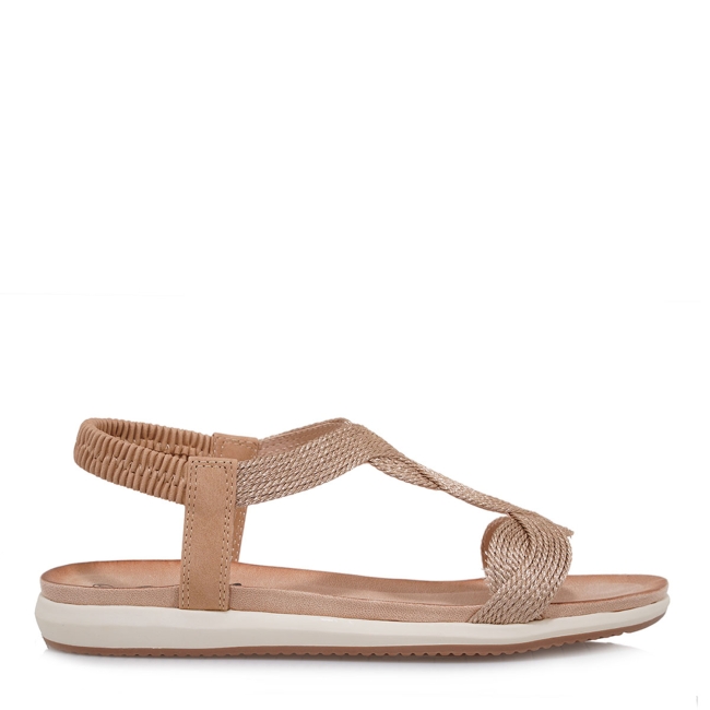 EXE FLAT SANDALS