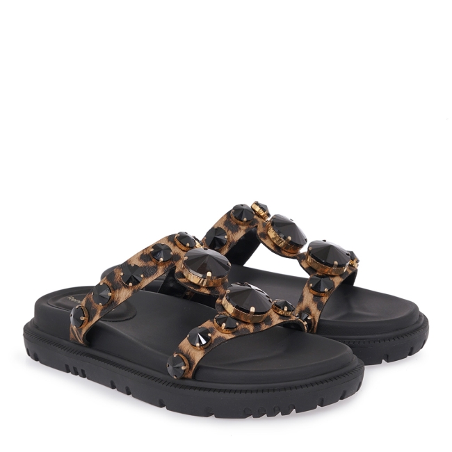 RENATO GARINI FLAT SANDALS
