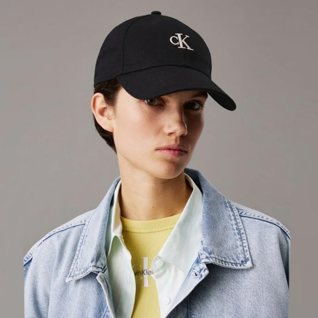 EMBROIDERED MONOGRAM CAP