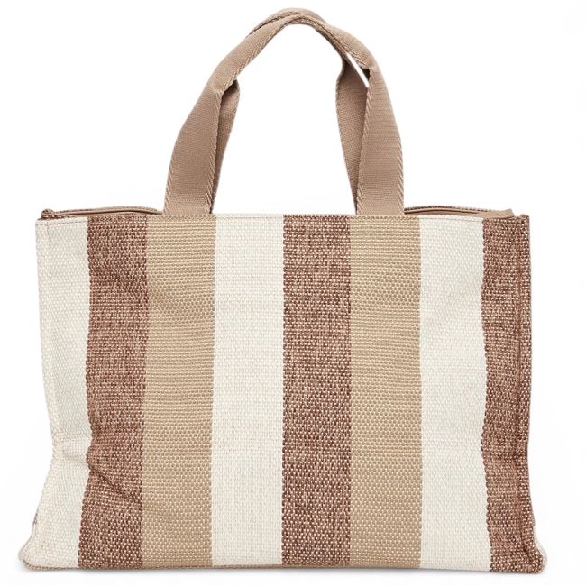 STRIPED SHOPPER L