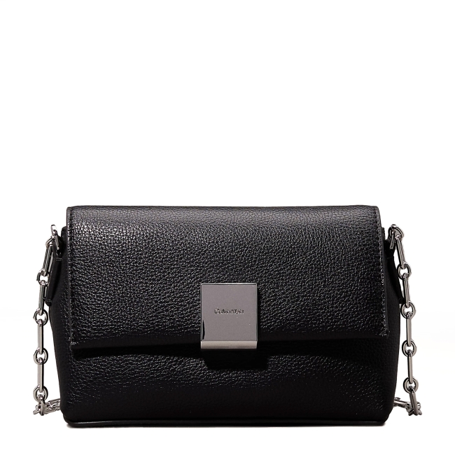 CK PLAQUE SM CROSSBODY W/CHAIN