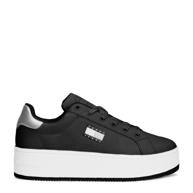 TJW FLATFORM SNEAKER METALLIC