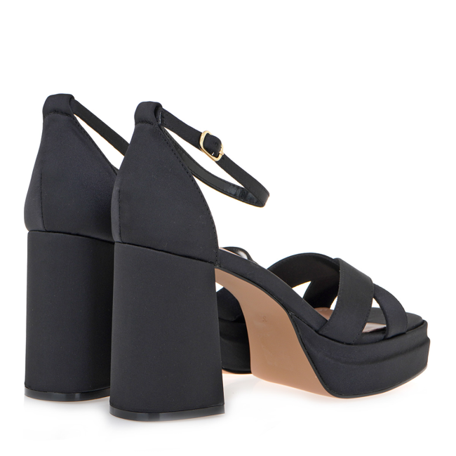 EXE HEELED SANDALS