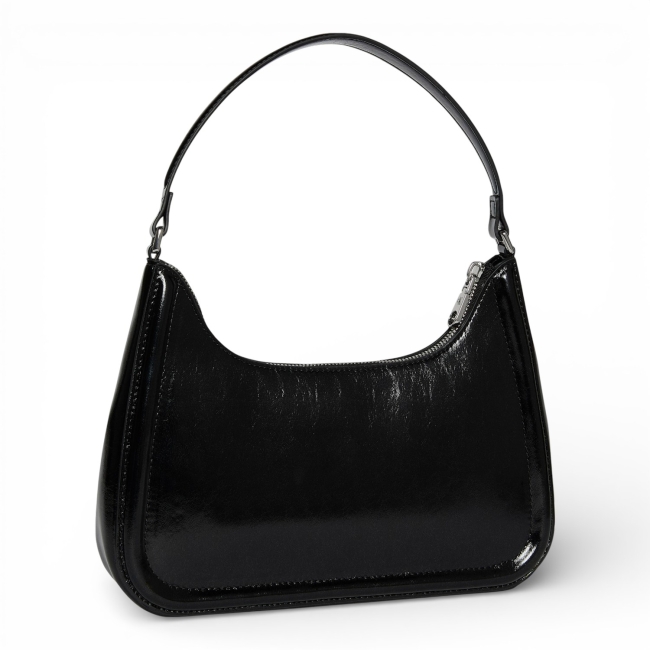 BOLD CK METALLIC SHOULDER BAG
