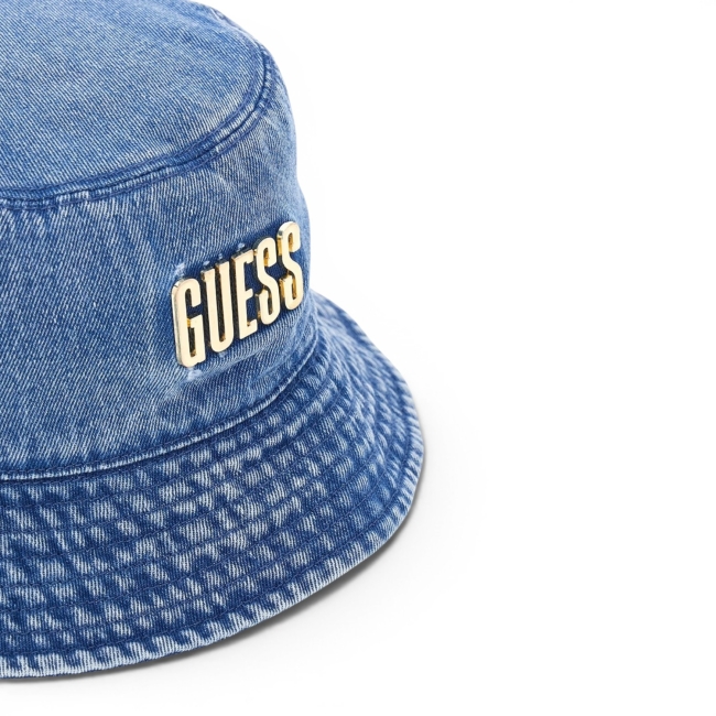 DENIM RAIN HAT