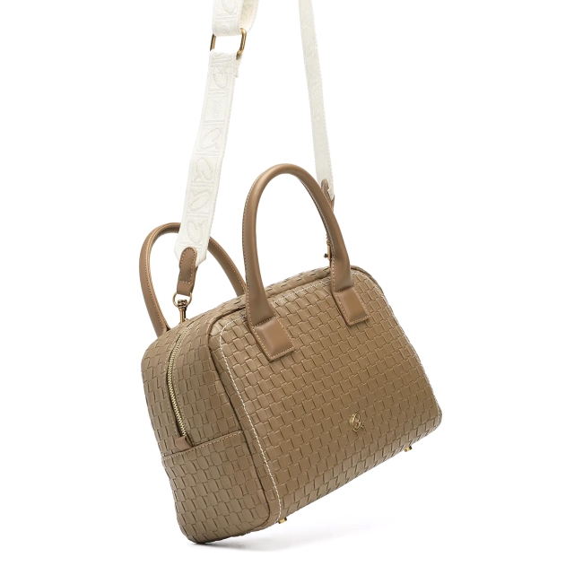 DOUBLE HANDLE HANDBAG