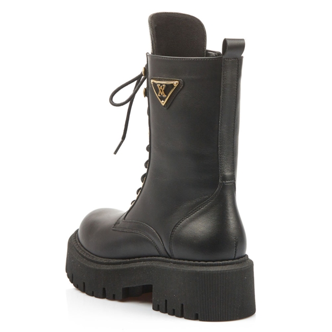 LEATHER ARMY BOOT