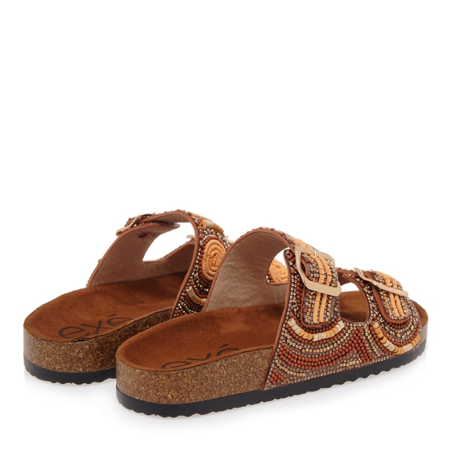 EXE FLAT SANDALS