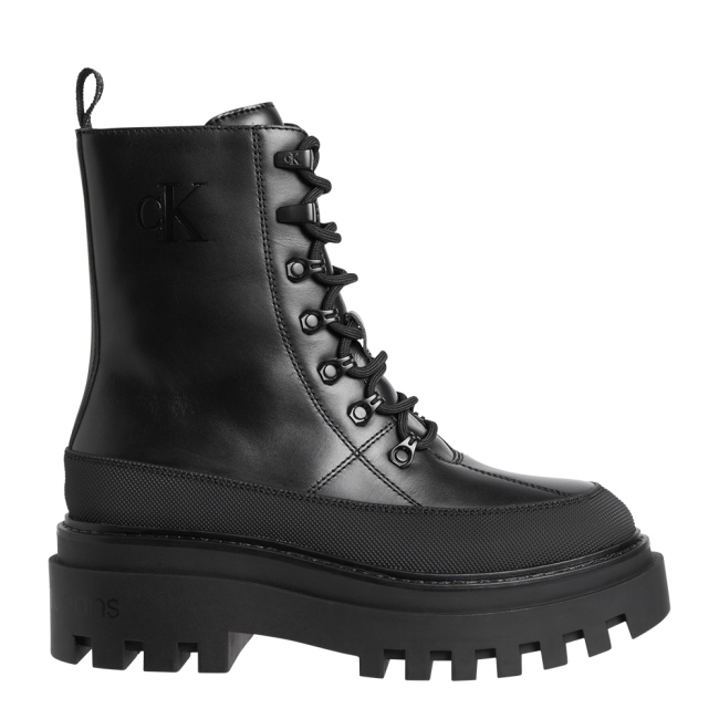 FLATFORM LACE UP BOOT LTH