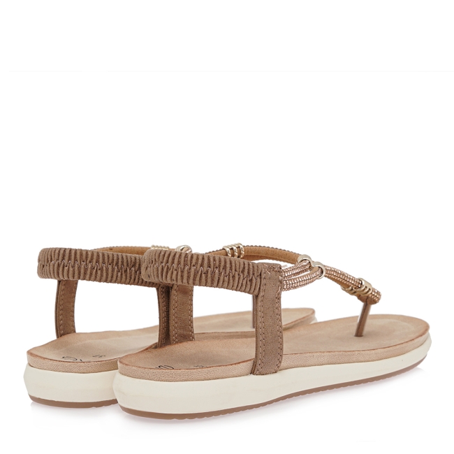 EXE FLAT SANDALS