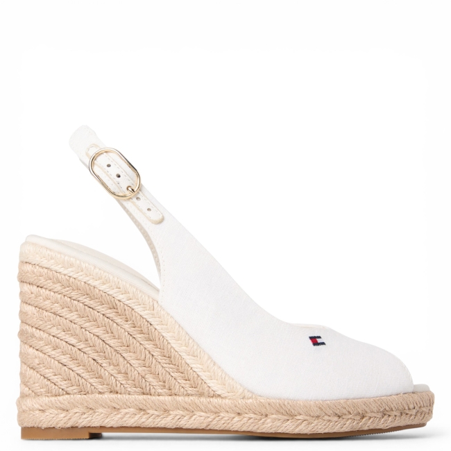 FLAG HIGH WEDGE ESPAD SLINGBAC
