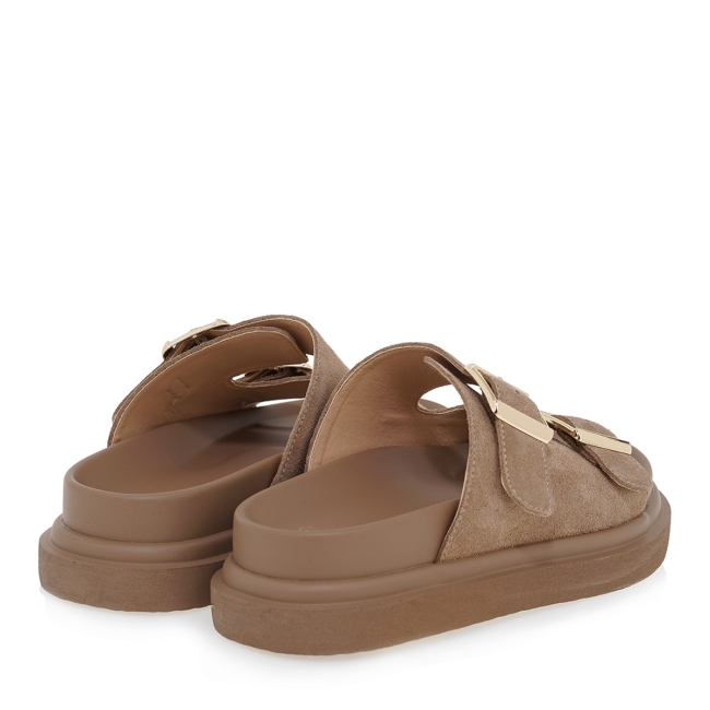 EXE FLAT SANDALS