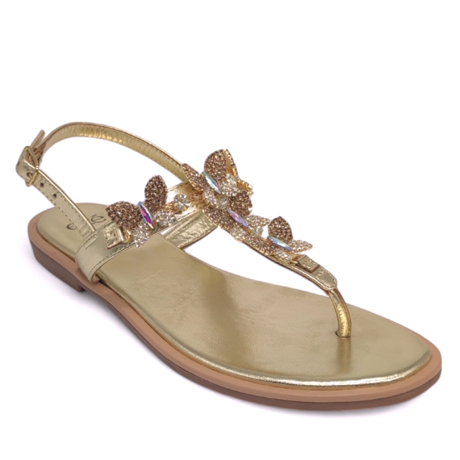 EXE FLAT SANDALS