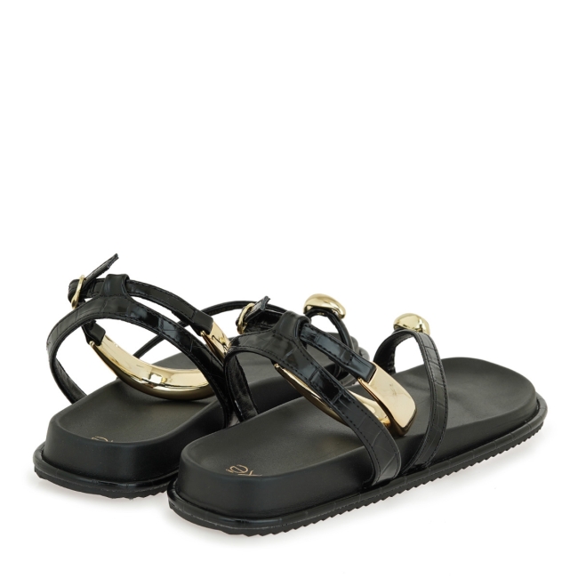 EXE FLAT SANDALS