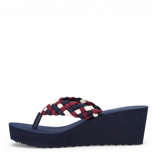 TH WEDGE BRAIDED SUMMER SANDAL