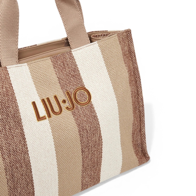 STRIPED SHOPPER L