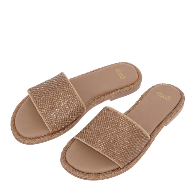 EXE FLAT SANDALS