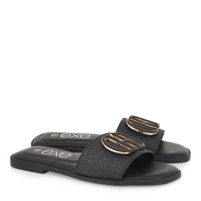 EXE FLAT SANDALS