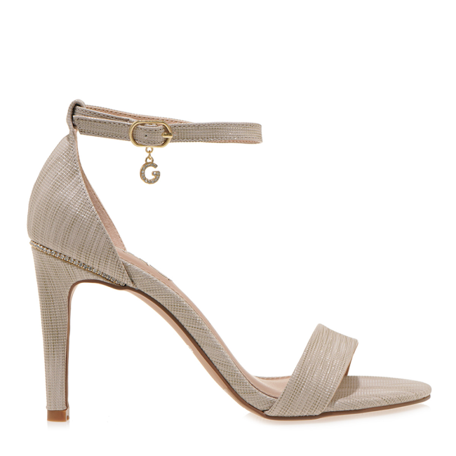 EXE HEELED SANDALS